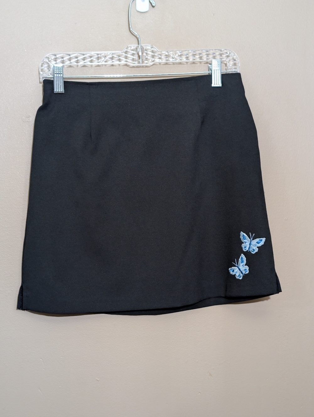 Exact Change | Y2K Vintage Butterfly Mini Skirt